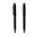 Nuevas ideas de productos 2021 Logotipo personalizado Ball Pen Black Carbon Fiber Pen con logotipo impreso